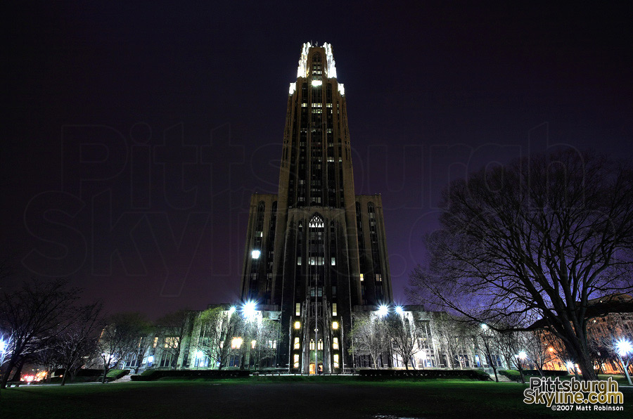 The University of Pittsburgh's Cathedral of Learning in Oakland