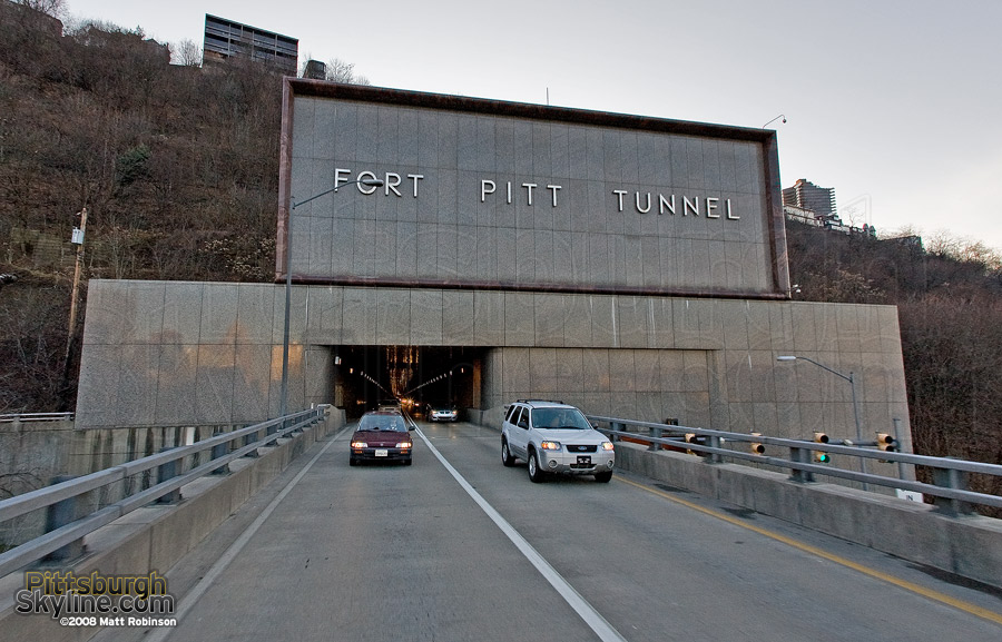 Exit to the Fort Pitt Tunnel