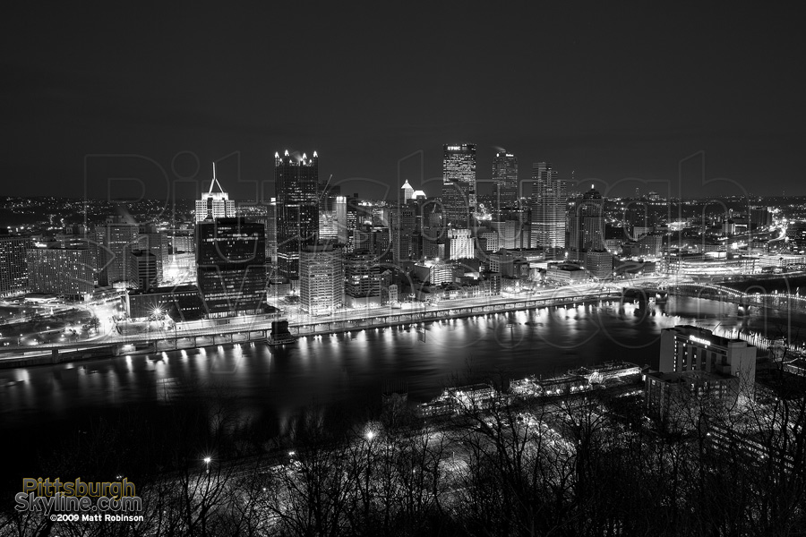 Mt. Washington at night.