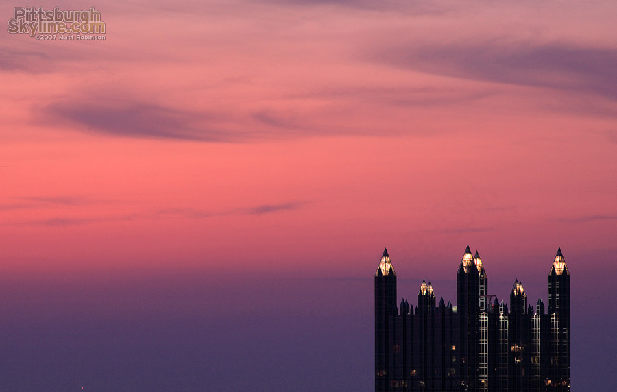 Pink, Purple and Spires