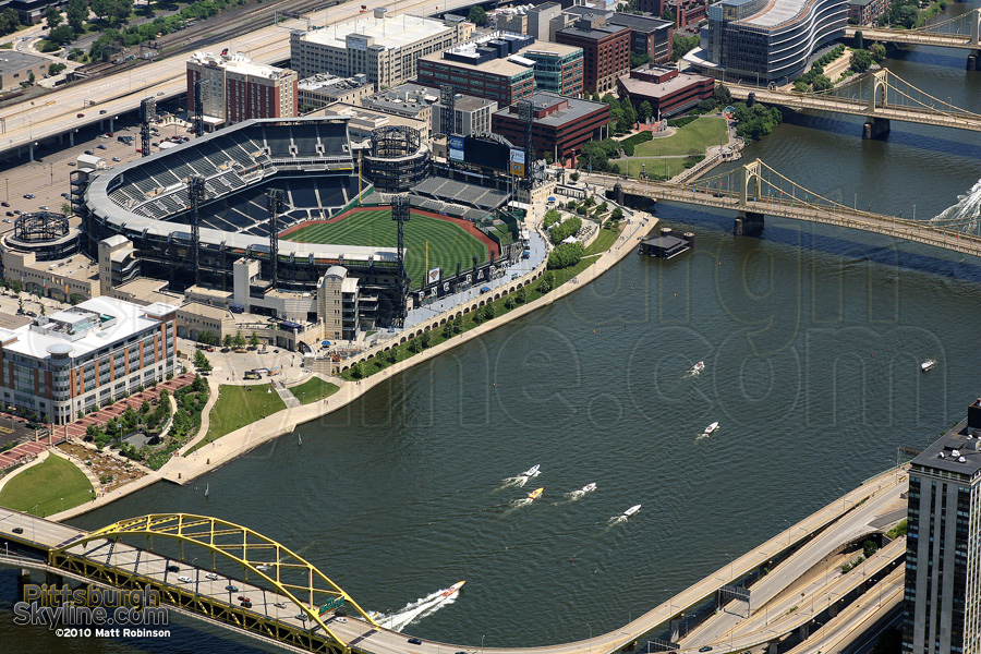 Aerial of PNC Park