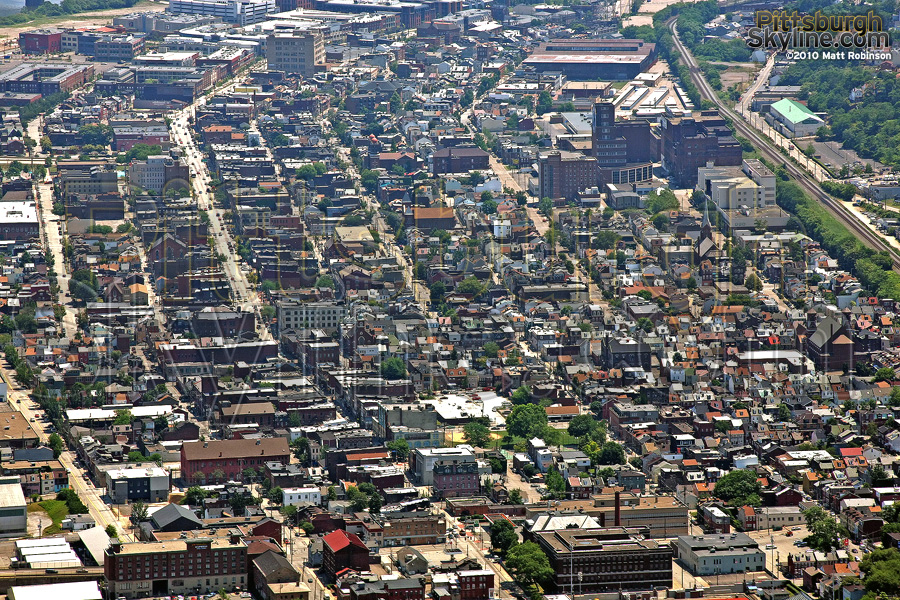 Carson street aerial, Pittsburgh