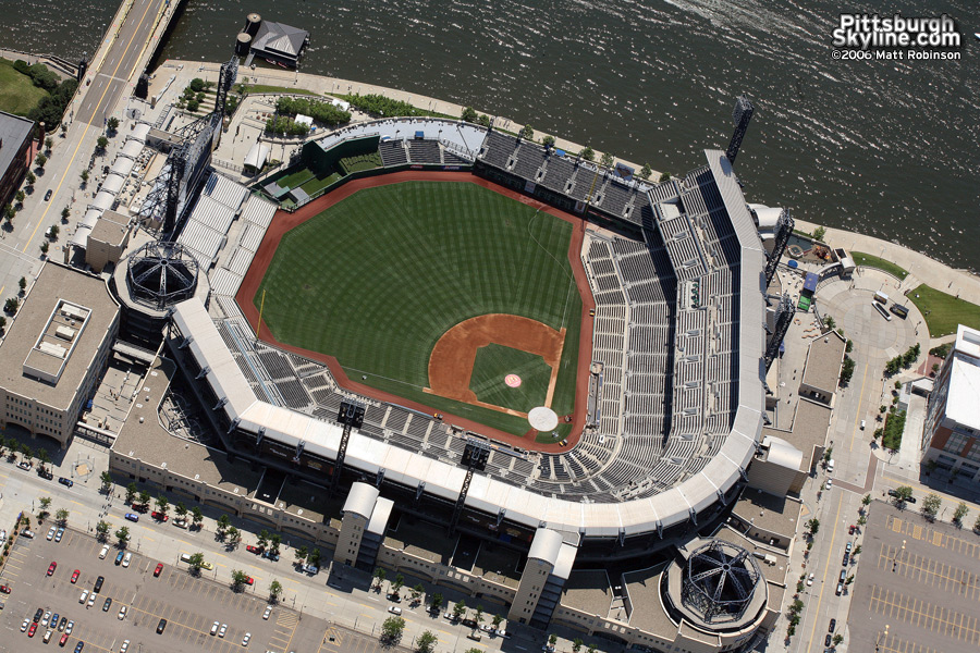 Aerial of PNC Park