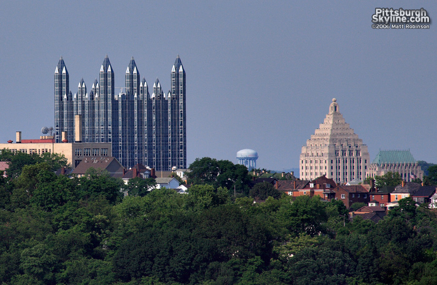 PPG and Gulf Building from Greentree