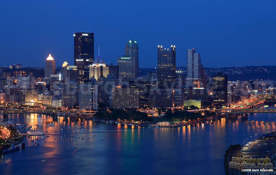 Pittsburgh from the West End Overlook