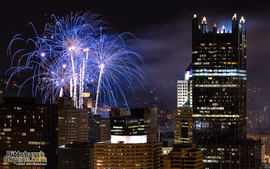 More Pittsburgh Fireworks.