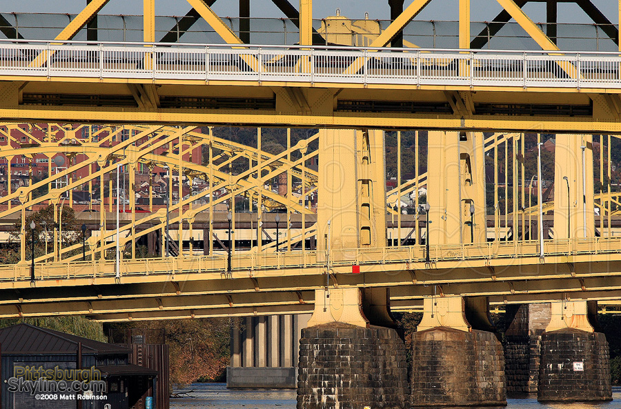 Tangle of Pittsburgh Bridges.