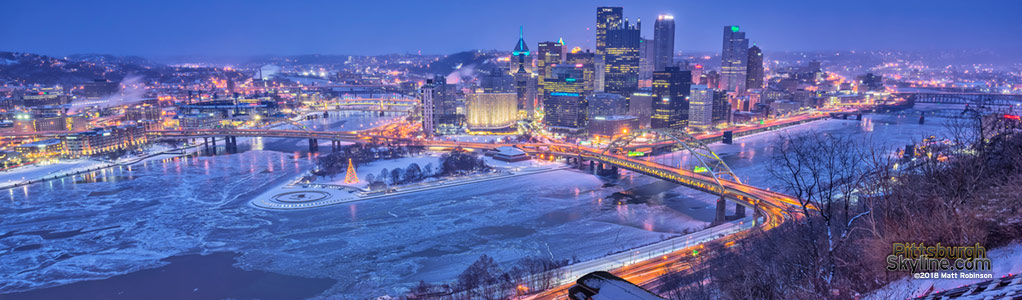 Frozen Pittsburgh January 2018