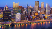 Pittsburgh at night for Winter 2015