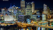 Pittsburgh on Light Up Night 2015